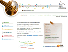 Tablet Screenshot of musikschule-moeckmuehl.de
